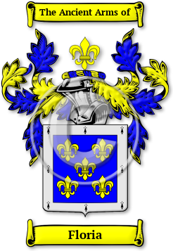 Floria Family Crest Download (JPG) Legacy Series - 600 DPI