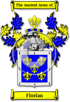 Florian Family Crest Download (jpg) Legacy Series - 150 DPI