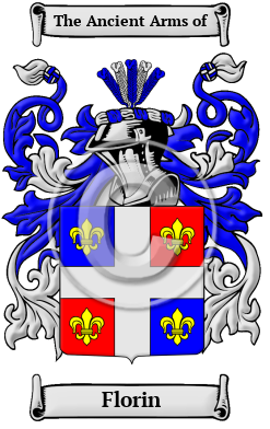 Florin Family Crest/Coat of Arms