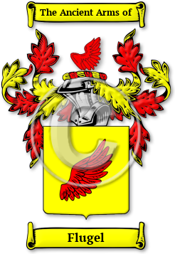 Flugel Family Crest Download (jpg) Legacy Series - 150 DPI