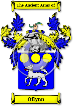 Oflynn Family Crest Download (JPG) Legacy Series - 300 DPI