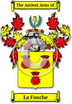 La Fouche Family Crest Download (jpg) Legacy Series - 150 DPI