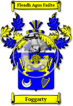 Foggarty Family Crest Download (JPG) Legacy Series - 600 DPI