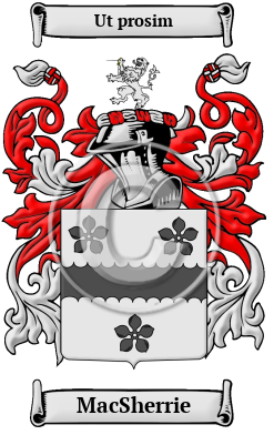 MacSherrie Family Crest/Coat of Arms