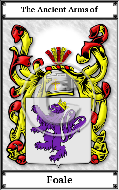 Foale Family Crest Download (JPG)  Book Plated - 150 DPI