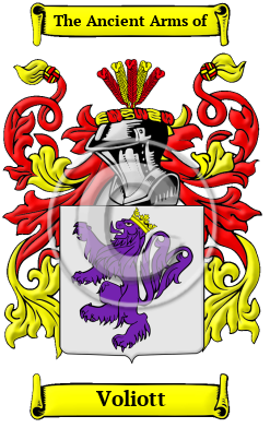 Voliott Family Crest/Coat of Arms