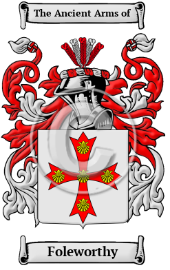 Foleworthy Family Crest/Coat of Arms