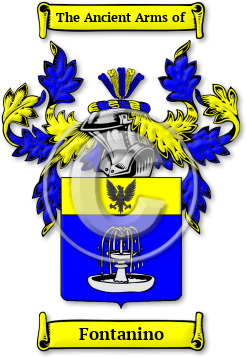 Fontanino Family Crest Download (JPG) Legacy Series - 600 DPI