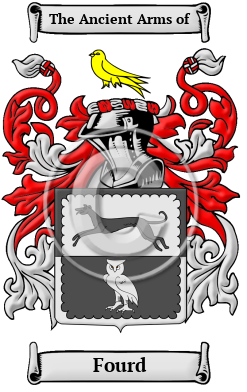 Fourd Family Crest/Coat of Arms