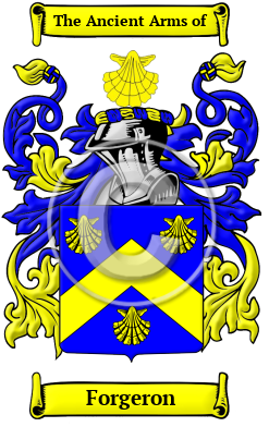 Forgeron Family Crest/Coat of Arms