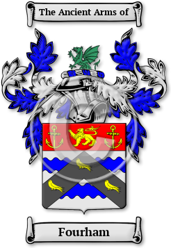 Fourham Family Crest Download (jpg) Legacy Series - 150 DPI