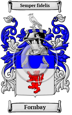 Fornbay Family Crest/Coat of Arms