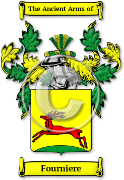 Fourniere Family Crest Download (jpg) Legacy Series - 150 DPI