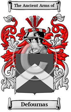 Defournas Family Crest/Coat of Arms