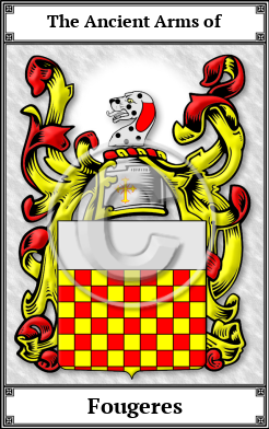 Fougeres Family Crest Download (JPG) Book Plated - 600 DPI