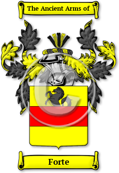 Forte Family Crest Download (jpg) Legacy Series - 150 DPI