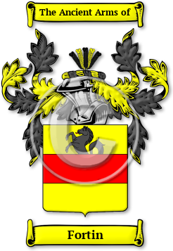 Fortin Family Crest Download (JPG) Legacy Series - 600 DPI