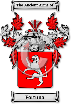 Fortuna Family Crest Download (jpg) Legacy Series - 150 DPI