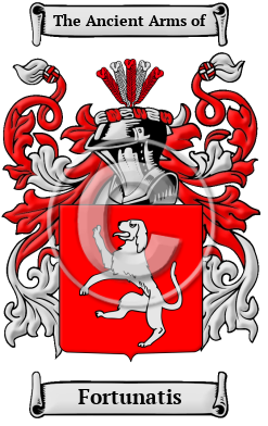 Fortunatis Family Crest/Coat of Arms