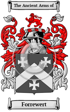 Forrewert Family Crest/Coat of Arms
