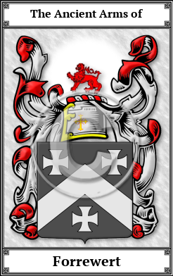 Forrewert Family Crest Download (JPG) Book Plated - 300 DPI