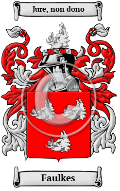 Faulkes Family Crest/Coat of Arms