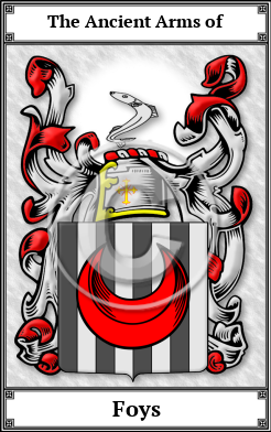 Foys Family Crest Download (JPG)  Book Plated - 150 DPI