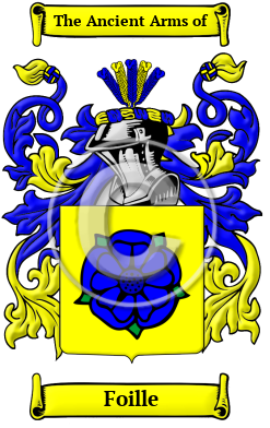 Foille Family Crest/Coat of Arms