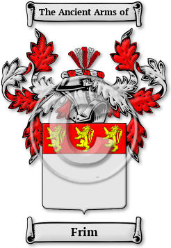 Frim Family Crest Download (jpg) Legacy Series - 150 DPI