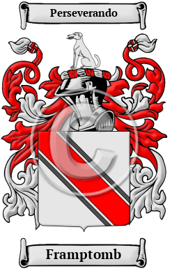 Framptomb Family Crest/Coat of Arms