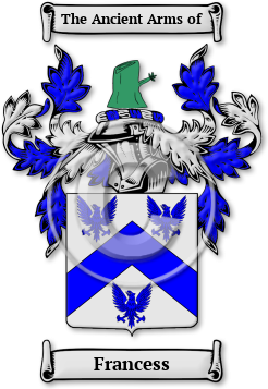 Francess Family Crest Download (jpg) Legacy Series - 150 DPI