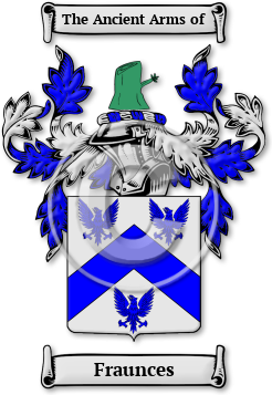 Fraunces Family Crest Download (jpg) Legacy Series - 150 DPI