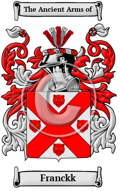 Franckk Family Crest/Coat of Arms