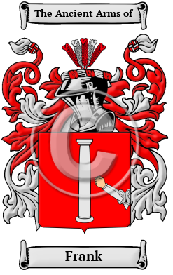 Frank Family Crest/Coat of Arms