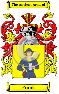 Frank Family Crest/Coat of Arms