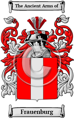 Frauenburg Family Crest/Coat of Arms