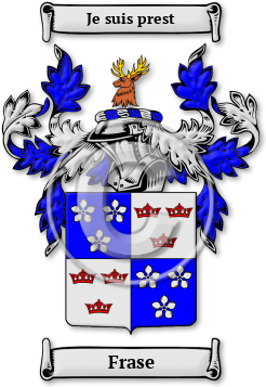 Frase Family Crest Download (jpg) Legacy Series - 150 DPI