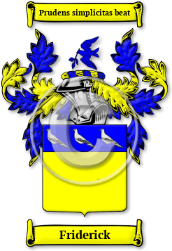 Friderick Family Crest Download (jpg) Legacy Series - 150 DPI
