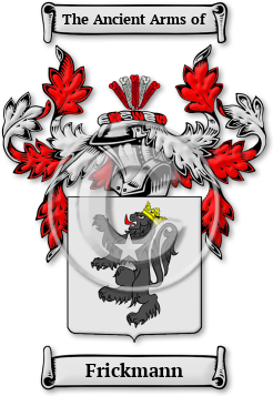 Frickmann Family Crest Download (jpg) Legacy Series - 150 DPI