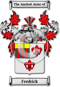 Fredrick Family Crest Download (jpg) Legacy Series - 150 DPI