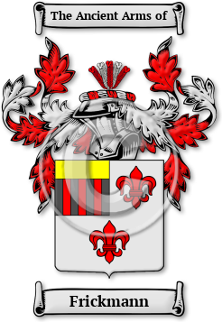 Frickmann Family Crest Download (jpg) Legacy Series - 150 DPI