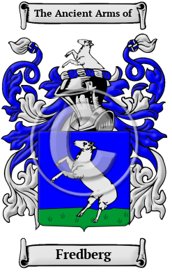 Fredberg Family Crest/Coat of Arms
