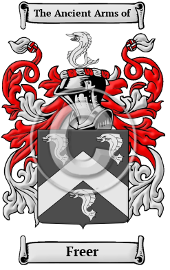 Freer Family Crest/Coat of Arms