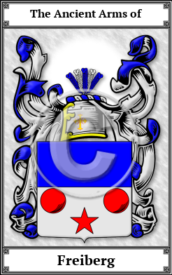 Freiberg Family Crest Download (JPG) Book Plated - 600 DPI
