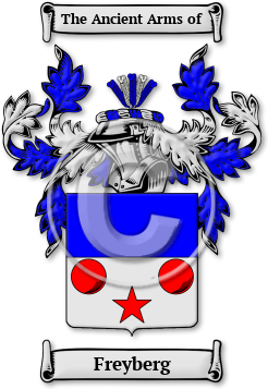 Freyberg Family Crest Download (jpg) Legacy Series - 150 DPI