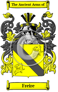 Freire Family Crest/Coat of Arms
