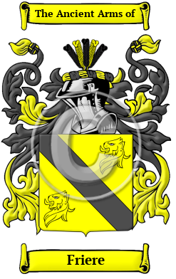 Friere Family Crest Download (JPG) Heritage Series - 600 DPI