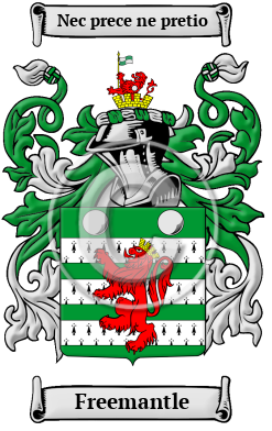 Freemantle Family Crest/Coat of Arms