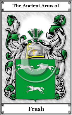 Frash Family Crest Download (JPG)  Book Plated - 150 DPI