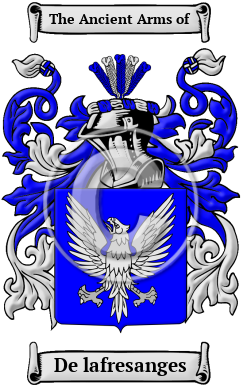 De lafresanges Family Crest/Coat of Arms